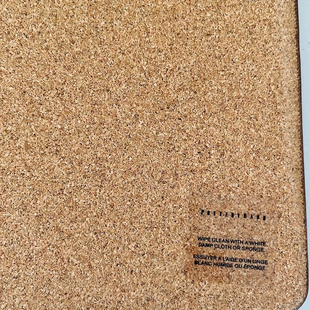 Pottery Barn Jack O'Lantern Cork Placemats